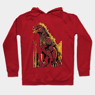 monster godzilla Hoodie